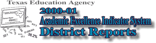 2001 District AEIS Report