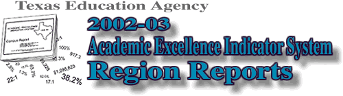 2002-03 Region AEIS Reports
