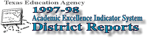 1998 District AEIS Report