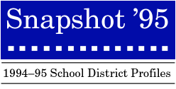 SNAPSHOT 1994-95 School District Profiles