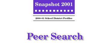 SNAPSHOT 2001 Peer Search